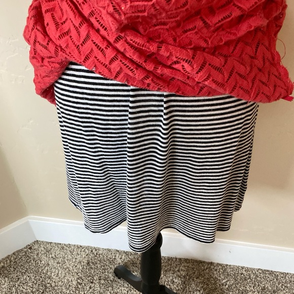 Anthropologie Yellow Bird Coral ZigZag lace Dress size S - Picture 4 of 6